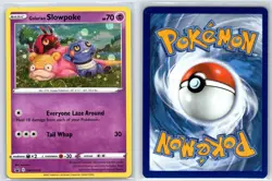 Galarian Slowpoke SWSH126 SWSH Black Star Pokemon NM - Image 1