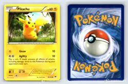 Pikachu 48/162 BREAKthrough Pokemon LP - Image 1