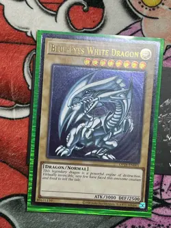 YUGIOH Blue-Eyes White Dragon OP28-EN001 Ultimate Rare LP #2 - Image 4