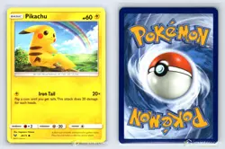 Pikachu 28/73 Shining Legends Pokemon LP - Image 1