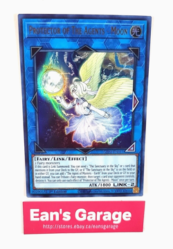 YuGiOh Protector of the Agents - Moon 1st Edition GFP2-EN011 Ultra Rare foil MN - Image 4