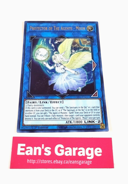 YuGiOh Protector of the Agents - Moon 1st Edition GFP2-EN011 Ultra Rare foil MN - Image 5