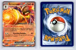Armarouge ex 027/182 Paradox Rift Pokemon NM - Image 1