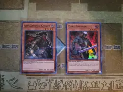 YUGIOH DARK GREPHER + ARMAGEDDON KNIGHT DASA SUPER UNLIMITED EDITION NM - Image 1