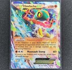 Hawlucha EX - 64/111 - Holo Ultra Rare - Furious Fists - Pokemon Card - NM/M - Image 1