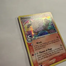 2006 Pokemon EX Holon Phantoms Primeape Delta Species 50/110 Stamped - Image 3