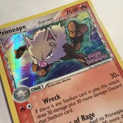 2006 Pokemon EX Holon Phantoms Primeape Delta Species 50/110 Stamped - Image 5