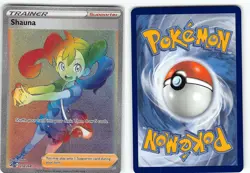 SHAUNA 278/264 RARE RAINBOW FUSION STRIKE POKEMON NM - Image 1