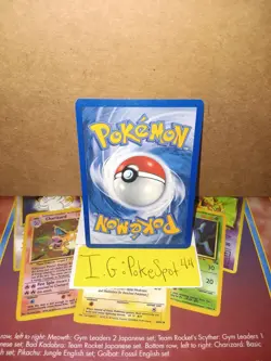 Pokemon 2001 Neo Discovery Politoed Holo Unlimited Near Mint #8/75 - Image 2