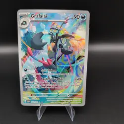 Pokemon Grafaiai - Illustration Rare Holo SV02: Paldea Evolved 223/193 NM - Image 1