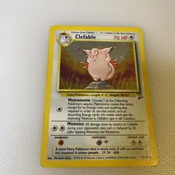 Clefable - Pokemon Base Set 2 - 5/130 - Holo Rare MP/HP - Image 1