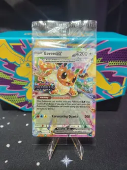 Eevee EX 075/131 Prismatic Evolutions STAMPED Promo SEALED Pokemon 2025 - Image 1