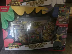 Pokemon Ascended Heroes Premium Poster Collection Lucario EX & Mega Gardevoir EX - Image 2