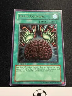 Brain Control - Ultimate Rare 1st Edition TLM-EN038 - MP - YuGiOh - Image 2
