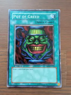 Yu-Gi-Oh Pot Of Greed Sd3-en019 - Image 1