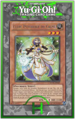 Clerc Psychique du Calme - EXVC-FR027 - Carte Yu-Gi-Oh Francaise - Image 1
