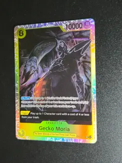 Gecko Moria OP14 -104 SR One Piece Card Game TCG English - Image 1