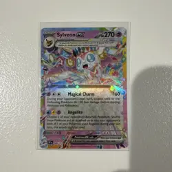 Pokemon TCG Sylveon EX 086/191 Surging Sparks Double Rare Card - Image 1