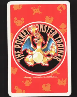 Rattata 3 of Clubs Pokemon Red Charizard Playing Card Near Mint or Better - Image 2
