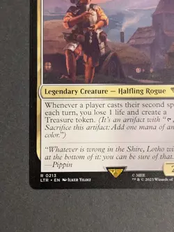 MTG Card - 1x Lotho Corrupt Shirriff - Lord Of the Rings - NM - Magic - #213 - Image 3