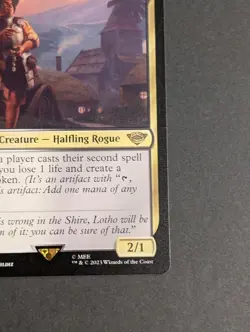 MTG Card - 1x Lotho Corrupt Shirriff - Lord Of the Rings - NM - Magic - #213 - Image 5