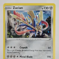 Zacian NM SWSH033 SWSH: Sword & Shield Promo Cards Pokemon Card - Image 3