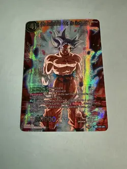 Dragon Ball Super Card Game Ultra Instinct Son Goku The Unstoppable DB1-021 SR - Image 1