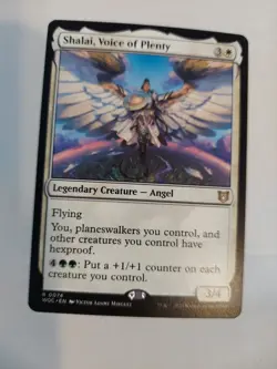 Shalai, Voice of Plenty Commander: Wilds of Eldraine Regular - Image 1