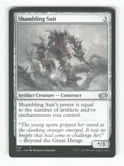 Shambling Suit U Jumpstart 2022 796 NM Normal MTG - Image 1