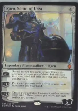 Karn, Scion of Urza - Dominaria: #1, Magic: The Gathering Nm C252 - Image 1