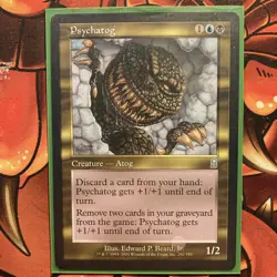 Magic the Gathering MTG - 1 x Psychatog - Odyssey - Ex Cond - Image 1