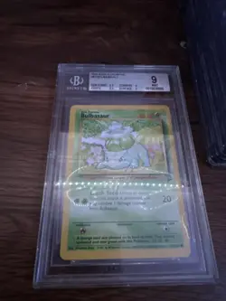 Pokemon TCG Bulbasaur Base Set 2, Unlimited Common Card 67/130 Beckect 9 - Image 1