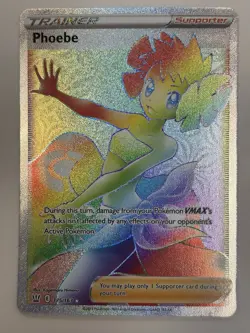 Phoebe (Secret) SWSH05: Battle Styles - Pokemon NM 175/163 - Image 1