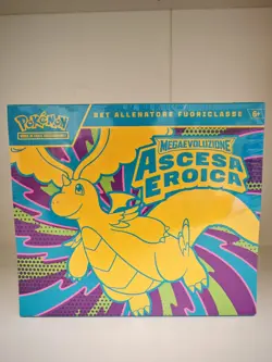 Pokemon Megaevoluzione Ascesa Eroica ETB Set Allenatore Fuoriclasse SEALED - Image 1