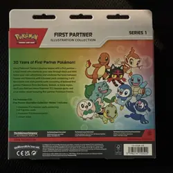 Pokemon TCG First Partner Illustration Collection Series 1 Promo Box English - Image 2