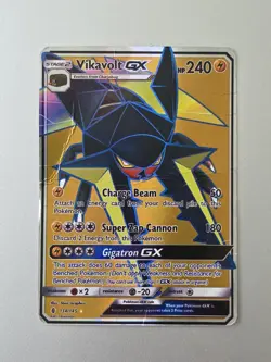 Pokemon TCG Vikavolt GX (Full Art) 134/145 SM - Guardians Rising Ultra Rare - Image 1
