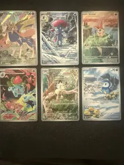 Pokemon TCG- Illustration Rare Lot Of 6 - Image 1