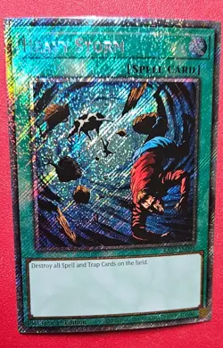 1x Yu-Gi-Oh! Heavy Storm - RA03-EN092 - Platinum Secret Rare - 1st Edition - NM - Image 1