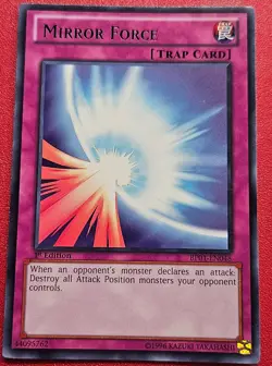 1x Yu-Gi-Oh! Mirror Force - BP01-EN048 - Black Rare - 1st Edition - NM - Image 1