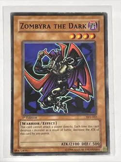 Zombrya The Dark Yugioh SYE-022 LP/NM - Image 1