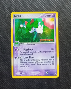 Kirlia 32/101 EX Dragon Frontiers - Reverse Holo Pokemon Card NM - Image 1