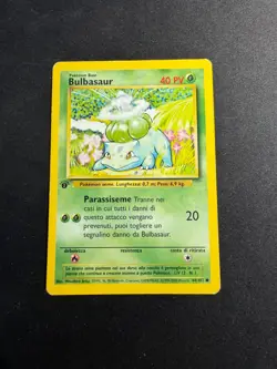 Bulbasaur - 44/102 - set base - 1st edition - ITA italian Pokemon card - Image 1