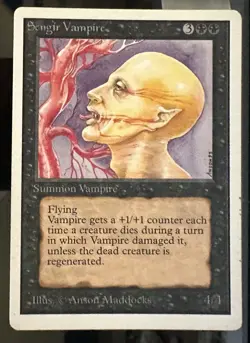 Sengir Vampire Unlimited MTG: Magic The Gathering - Image 3