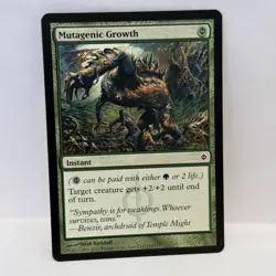Mutagenic Growth #116 New Phyrexia, Magic the Gathering (MTG) NM - Image 1
