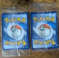 Pokemon TCG -*Swirl* Pikachu 025/165 & Eevee 133/165 Snowflake Stamp❄- SEALED - Image 2