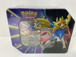 Pokemon TCG Slashing Legends Zacian EX Tin - Image 1