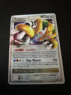 Pokemon TCG Regigigas LV.X DP30 Black Star Promo Ungraded Unverified - Image 1