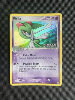 Pokemon EX Delta Species - Kirlia 47/113 Reverse Holo NM/LP - Image 1