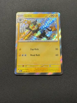 Pokemon TCG Luxio 136/091 Sv: Paldean Fates Shiny Rare Near Mint - Image 2