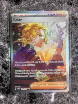 Briar 171/142 Pokemon TCG Stellar Crown Special Illustration Rare Full Art Holo - Image 1